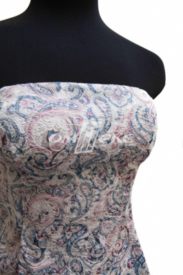 Ткань костюмная (принт) T007 4#, 270 гр/м2, шир.150см - купить в Сарапуле. Цена 610.65 руб.