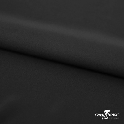Плательная ткань "Невада", 120 гр/м2, шир.150 см, цвет чёрный - купить в Сарапуле. Цена 254.22 руб.