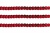 Пайетки "ОмТекс" на нитях, SILVER-BASE, 6 мм С / упак.73+/-1м, цв. 3 - красный - купить в Сарапуле. Цена: 468.37 руб.