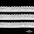 Резинка бельевая ажурная #123-11, шир.11 мм, цв.белый - купить в Сарапуле. Цена: 7.23 руб.