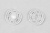 Кнопки пришивные пластиковые 15 мм, блистер 24шт, цв.-прозрачные - купить в Сарапуле. Цена: 68.79 руб.