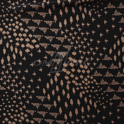 Плательная ткань "Софи" 12.1, 75 гр/м2, шир.150 см, принт этнический - купить в Сарапуле. Цена 243.96 руб.