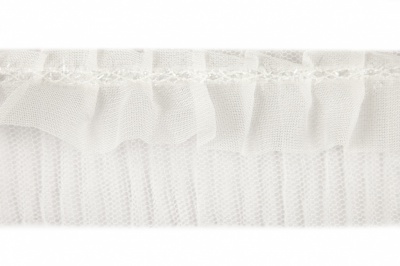 Тесьма плетеная "Рюш" №1, упак. 45,72 м - купить в Сарапуле. Цена: 46.82 руб.