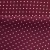 Креп стрейч Амузен, 85 г/м2, 19-2024 (темный рубин)/белый мелкий горох, шир.150 см - купить в Сарапуле. Цена 220.50 руб.