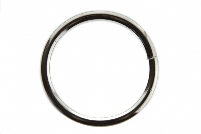 Кольцо металлическое d-38 мм, цв.-никель - купить в Сарапуле. Цена: 4.89 руб.