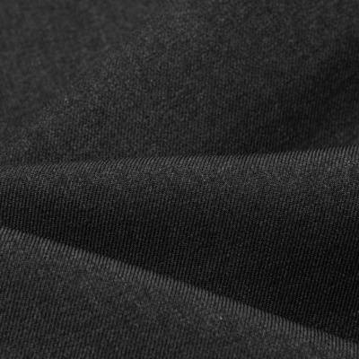 Ткань костюмная 22476 2002, 181 гр/м2, шир.150см, цвет чёрный - купить в Сарапуле. Цена 350.98 руб.
