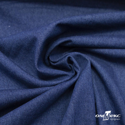 Ткань костюмная "Джинс", 315 г/м2, 100% хлопок, шир. 150 см,   Цв. 7/ Dark blue - купить в Сарапуле. Цена 588 руб.