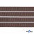 Репсовая лента 005, шир. 6 мм/уп. 50+/-1 м, цвет коричневый - купить в Сарапуле. Цена: 88.45 руб.