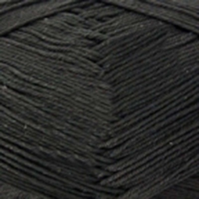 Пряжа "Бонди", 100% имп.мерсеризованный хлопок, 100гр, 270м, цв.003-черный - купить в Сарапуле. Цена: 140.88 руб.