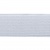 Резинка 25 мм Тканая, 13,75 гр/п.м, (бобина 25 +/-0,5 м) - белая  - купить в Сарапуле. Цена: 11.67 руб.