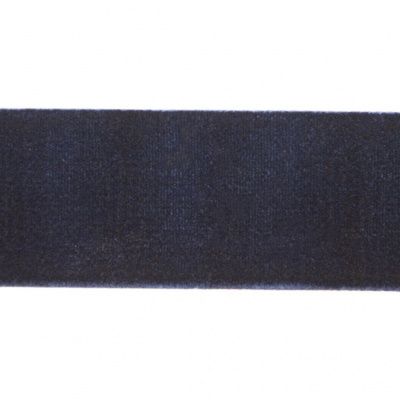 Лента бархатная нейлон, шир.25 мм, (упак. 45,7м), цв.180-т.синий - купить в Сарапуле. Цена: 809.01 руб.