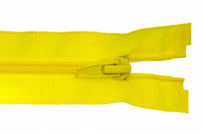 Спиральная молния Т5 131, 90 см, автомат, цвет жёлтый - купить в Сарапуле. Цена: 14.20 руб.