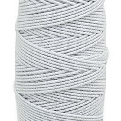 Нитка - резинка Спандекс 25 м (уп-10шт)-белые - купить в Сарапуле. Цена: 35.65 руб.