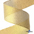 Лента металлизированная "ОмТекс", 50 мм/уп.22,8+/-0,5м, цв.- золото - купить в Сарапуле. Цена: 149.71 руб.