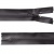 Молния водонепроницаемая PVC Т-7, 20 см, неразъемная, цвет (301)-т.серый - купить в Сарапуле. Цена: 21.56 руб.