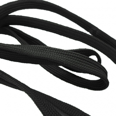 Шнурки т.5 110 см черный - купить в Сарапуле. Цена: 23.25 руб.