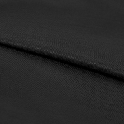 Ткань подкладочная Таффета, 48 гр/м2, шир.150см, цвет чёрный - купить в Сарапуле. Цена 54.64 руб.