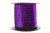 Пайетки "ОмТекс" на нитях, SILVER-BASE, 6 мм С / упак.73+/-1м, цв. 12 - фиолет - купить в Сарапуле. Цена: 300.55 руб.