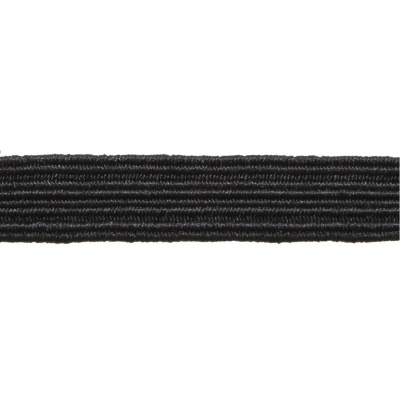 Резинка продежка С-52, шир. 7 мм (в нам. 100 м), чёрная  - купить в Сарапуле. Цена: 637.57 руб.