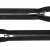 Молния металл Т-5 (2 сл.), 110 см, разъёмная, цвет чёрный - купить в Сарапуле. Цена: 157.69 руб.