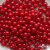 0404-0140-Бусины пластиковые под жемчуг "ОмТекс", 8 мм, (уп.50гр=218+/-3шт), цв.072-красный - купить в Сарапуле. Цена: 42.84 руб.