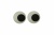 Глазки для игрушек, круглые, с бегающими зрачками, 15 мм/упак.50+/-2 шт, цв. -черно-белые - купить в Сарапуле. Цена: 46.92 руб.