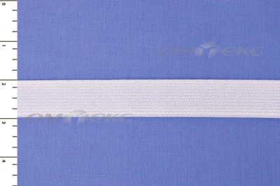 Резинка, 410 гр/м2, шир. 10 мм (в нам. 100 +/-1 м), белая бобина - купить в Сарапуле. Цена: 3.31 руб.