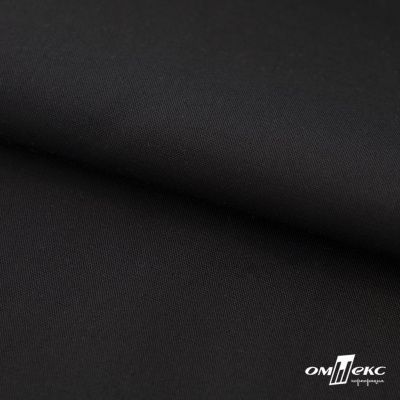 Ткань сорочечная Альто, 115 г/м2, 58% пэ,42% хл, окрашенный, шир.150 см, цв. чёрный  (арт.101) - купить в Сарапуле. Цена 273.15 руб.