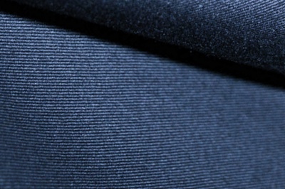 Ткань костюмная 8874/3, цвет темно-синий, 100% полиэфир - купить в Сарапуле. Цена 433.60 руб.
