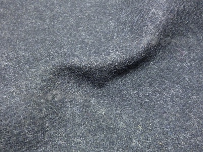 Ткань костюмная п/шерсть №2096-2-2, 300 гр/м2, шир.150см, цвет т.серый - купить в Сарапуле. Цена 512.30 руб.