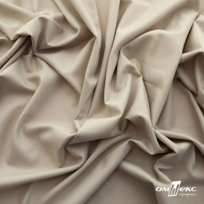 Ткань сорочечная Илер 100%полиэстр, 120 г/м2 ш.150 см, цв. бежевый - купить в Сарапуле. Цена 290.24 руб.