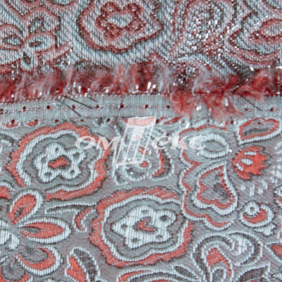Ткань костюмная жаккард, 135 гр/м2, шир.150см, цвет красный№12 - купить в Сарапуле. Цена 441.92 руб.