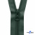 Спиральная молния Т5 890, 80 см, автомат, цвет т.зелёный - купить в Сарапуле. Цена: 16.61 руб.