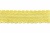 Тесьма кружевная 0621-1212А, шир. 45 мм/уп. 20+/-1 м, цвет 017-жёлтый - купить в Сарапуле. Цена: 1 033.32 руб.