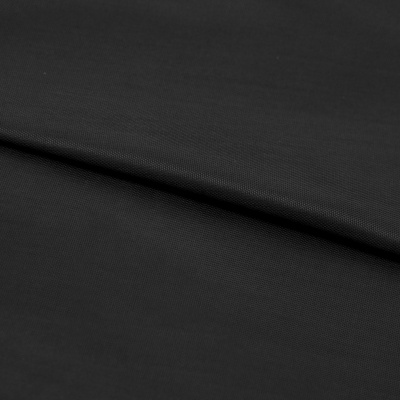 Ткань подкладочная Таффета, антист., 54 гр/м2, шир.150см, цвет чёрный - купить в Сарапуле. Цена 60.40 руб.