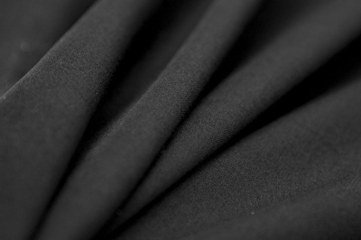 Костюмная ткань с вискозой "Флоренция", 195 гр/м2, шир.150см, цвет чёрный - купить в Сарапуле. Цена 502.24 руб.