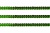 Пайетки "ОмТекс" на нитях, SILVER-BASE, 6 мм С / упак.73+/-1м, цв. 4 - зеленый - купить в Сарапуле. Цена: 484.77 руб.