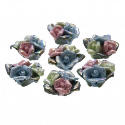 Декоративные элементы для творчества "Цветы фарфоровые"    - купить в Сарапуле. Цена: 6.90 руб.