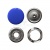 Кнопка рубашечная (закрытая) 9,5мм - эмаль, цв.168 - голубой - купить в Сарапуле. Цена: 4.77 руб.