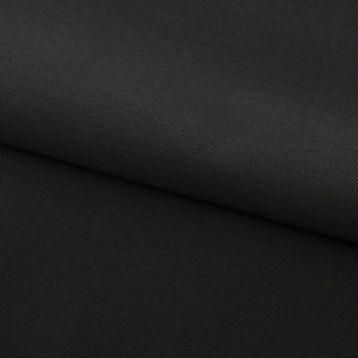 Костюмная ткань с вискозой "Меган", 210 гр/м2, шир.150см, цвет чёрный - купить в Сарапуле. Цена 378.55 руб.