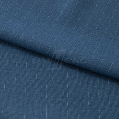 Костюмная ткань "Жаклин", 188 гр/м2, шир. 150 см, цвет серо-голубой - купить в Сарапуле. Цена 430.84 руб.