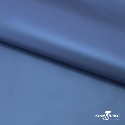 Курточная ткань "Милан", 100% Полиэстер, PU, 110гр/м2, шир.155см, цв. синий - купить в Сарапуле. Цена 340.23 руб.