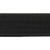Резинка 25 мм Тканая, 13,75 гр/п.м, (бобина 25 +/-0,5 м) - черная  - купить в Сарапуле. Цена: 11.67 руб.