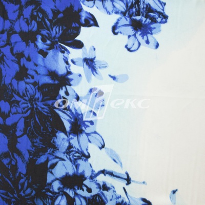 Плательная ткань "Фламенко" 19.1, 80 гр/м2, шир.150 см, принт растительный - купить в Сарапуле. Цена 241.49 руб.