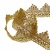 Тесьма металлизированная 0384-0240, шир. 40 мм/уп. 25+/-1 м, цвет золото - купить в Сарапуле. Цена: 490.74 руб.