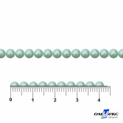 0404-5146G-Полубусины пластиковые круглые "ОмТекс", 4 мм, (уп.50гр=2500+/-10шт), цв.086-бл.бирюза - купить в Сарапуле. Цена: 63.50 руб.