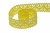 Тесьма кружевная 0621-1059, шир. 20 мм/уп. 20+/-1 м, цвет 017-жёлтый - купить в Сарапуле. Цена: 507.67 руб.