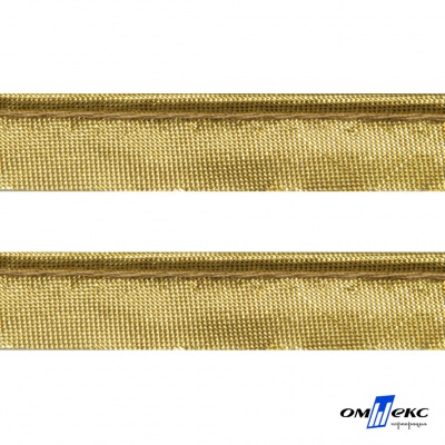 Кант атласный 136, шир. 12 мм (в упак. 65,8 м), цвет золото - купить в Сарапуле. Цена: 433.08 руб.