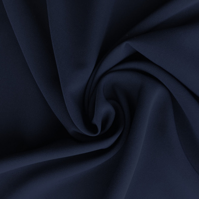 Костюмная ткань "Элис", 220 гр/м2, шир.150 см, цвет т.синий - купить в Сарапуле. Цена 308 руб.