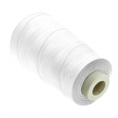 Нитки швейные 40/2 В2, нам. 4 000 м, цвет белый - купить в Сарапуле. Цена: 107.26 руб.